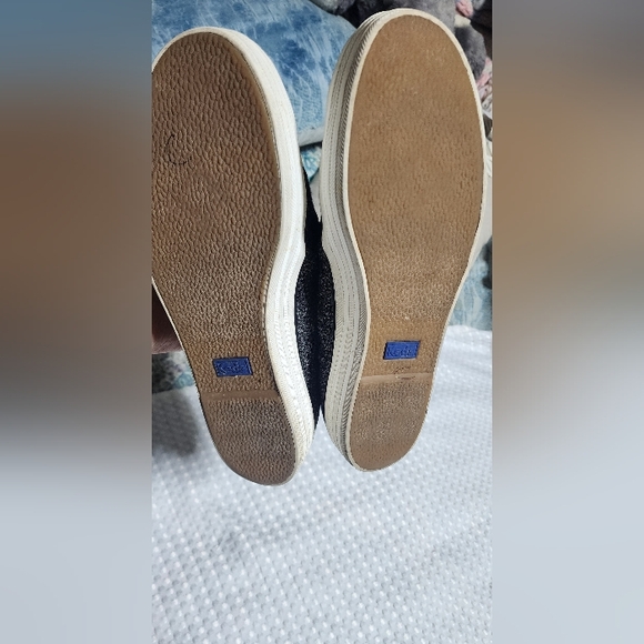 KEDS EUC WOMEN'S SZ 9 TRIPLE DECKER METALLIC FASHION SNEAKERS SHOES - Picture 5 of 9